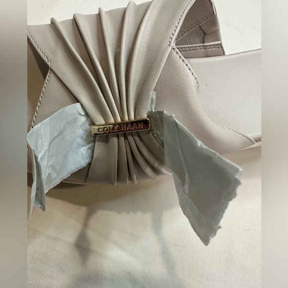 Cole Haan Women's Aubree Grand Ruched Slide Sandal Brand New Never Worn Sz 8.5 - Picture 2 of 9